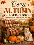 Cozy Autumn Coloring Book - Misty Clover Press Activity Books