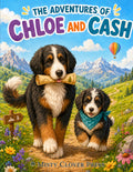 The Adventures of Chloe and Cash coloring book cover
